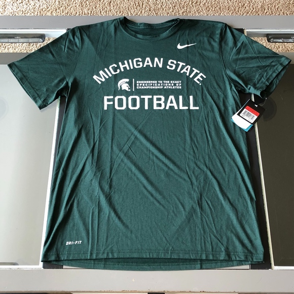 Nike dri-fit Performance MICHIGAN STATE SPARTANS L - Picture 1 of 4